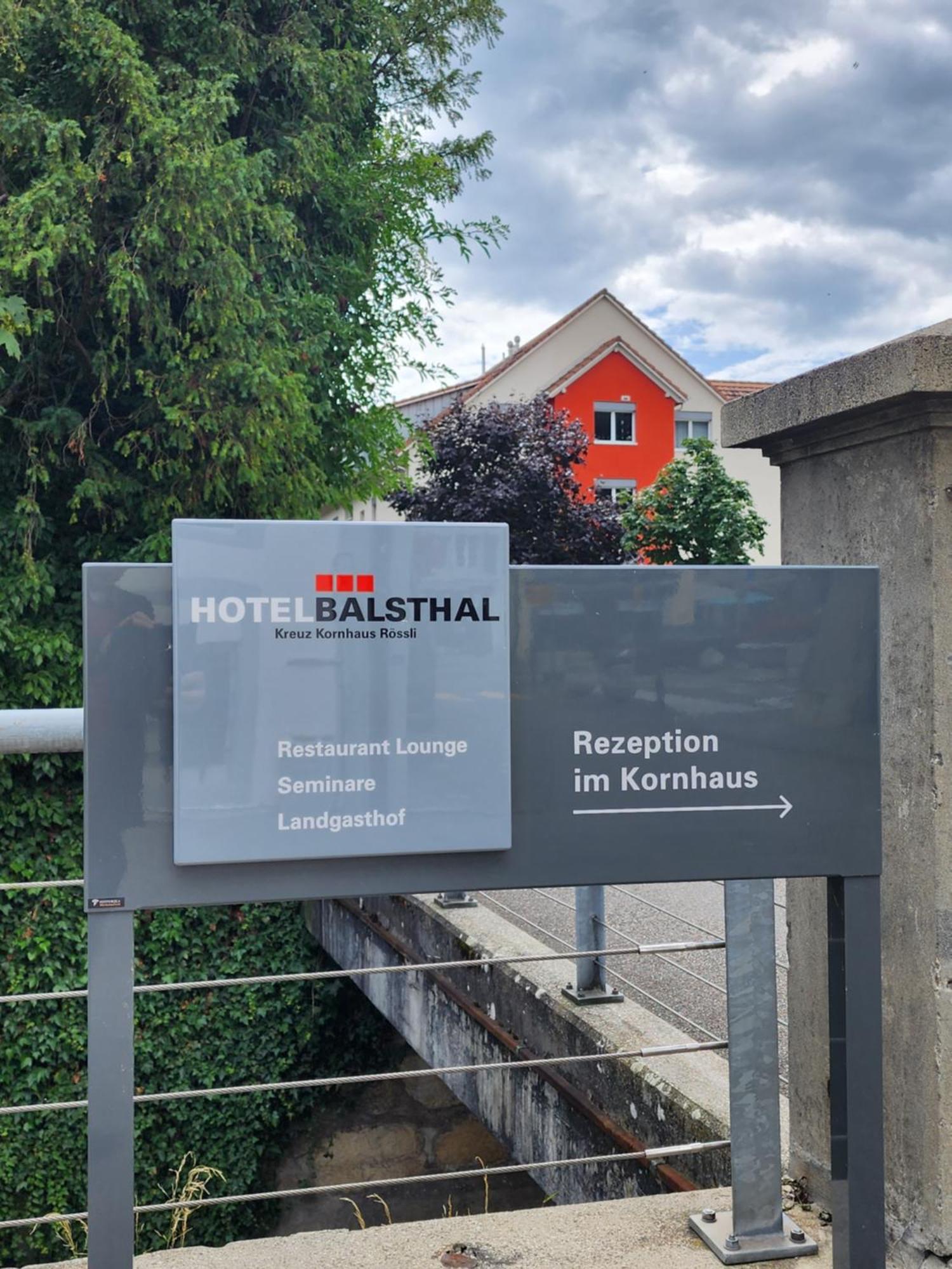 Hotel Balsthal Exterior foto